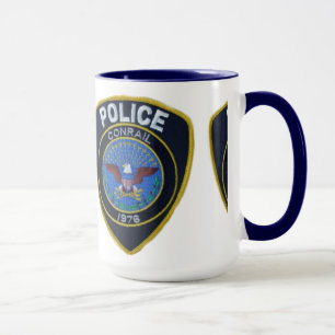 Mug Patch de la police ferroviaire de Conrail