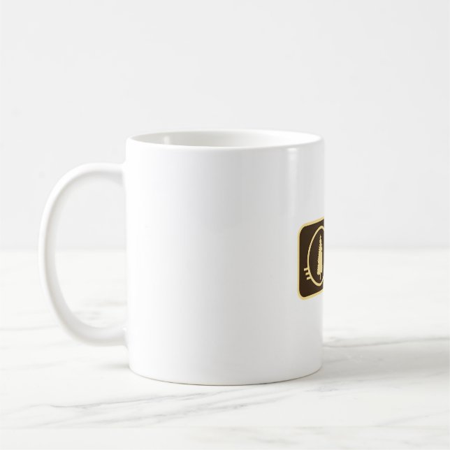 Mug Patch forestier national de Retro Stanislaus (Gauche)