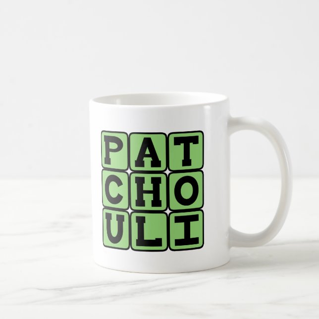 Mug Patchouli, huile hippie (Droite)