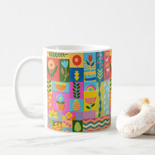 Mug Patchwork coloré CADRE vintage