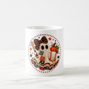Mug Patchwork Halloween de baseball
