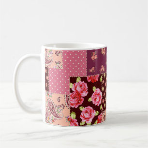 Mug Patchwork mignon Motif