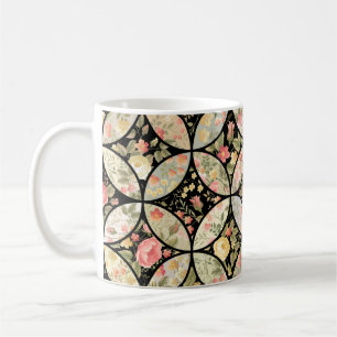 Mug patchwork motif floral