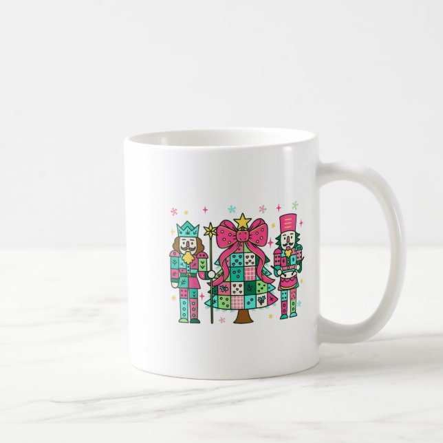 Mug Patchwork Nutcracker Arbre de Noël Nk Nk Nutcracke (Droite)