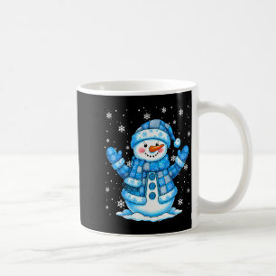 Mug Patchwork Quilt Bonhomme de Neige Quilter Joyeux N