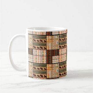 Mug Patchwork texte motif ornemental africain transpar