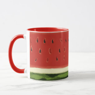 Mug Pâte de pastèque rouge vif