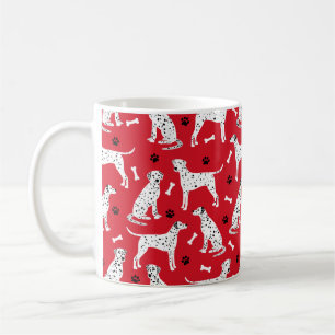 Mug Pâtes et os dalmatiens
