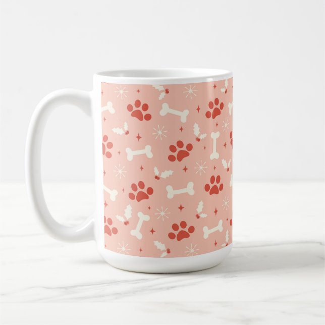 Mug Pâtes et os de Noël Motif (Gauche)