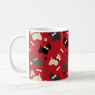 Mug Pâtes et os de Terrier écossais