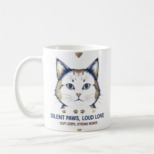 Mug Pâtes silencieuses, Amour bruyant - Louveur classi