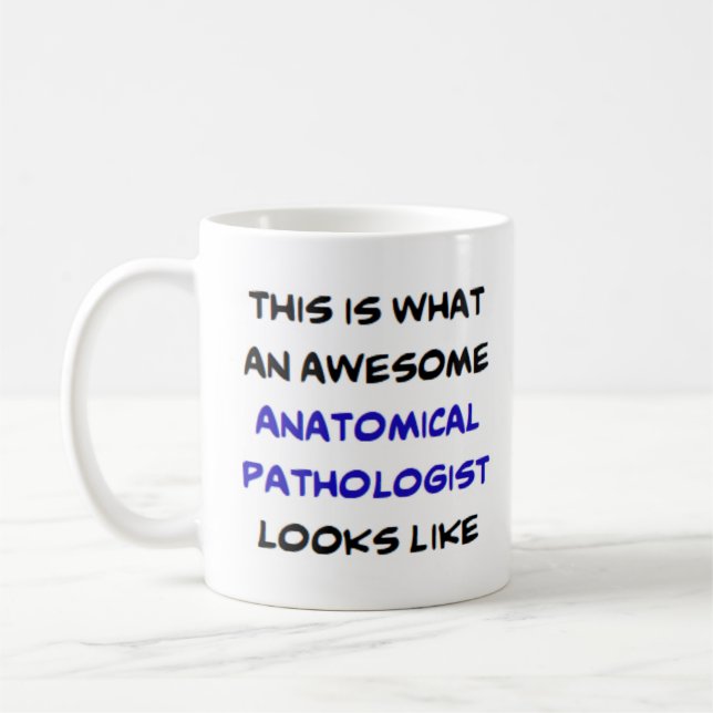 Mug pathologiste anatomique, génial (Gauche)