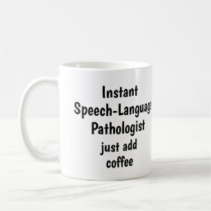 Mug Pathologiste de la langue de la parole Ajouter une