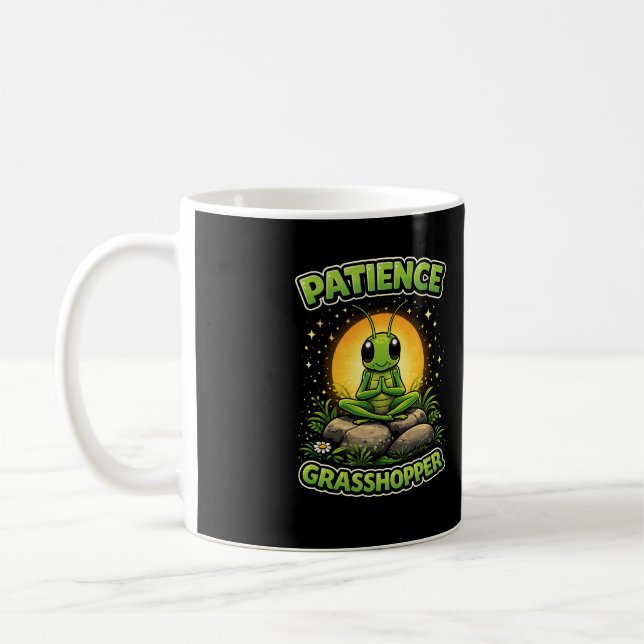 Mug Patience Grasshopper (Gauche)