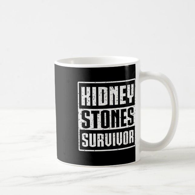 Mug Patient de greffe de rein - Stones de rein Surviva (Droite)