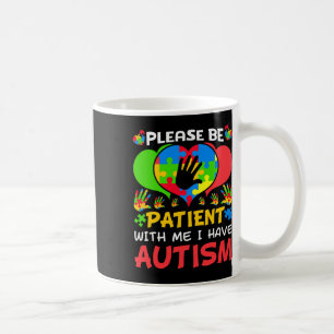 Mug Patient Moi Coeur Colorful Puzzle J'Ai Autisme Awa