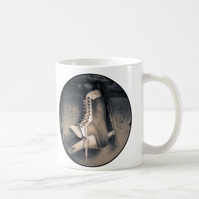 Mug Patin vintage d'hockey (Droite)