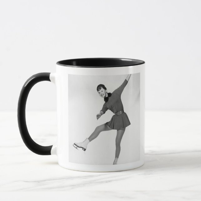 Mug Patinage artistique de femme (Gauche)