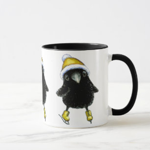 Mug Patinage de glace de corbeau de bébé