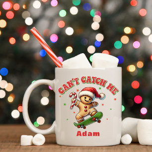 Mug Patinage de Noël Pain d'épices Homme