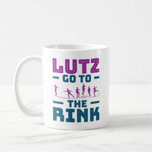 Mug Patinage sur glace Cute Lutz Aller à la patinoire