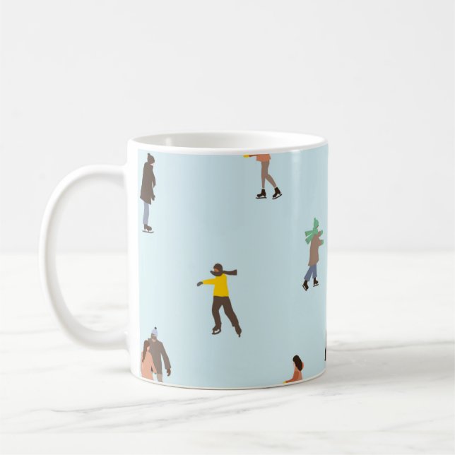 Mug Patinage sur glace sur le lac │ patinage sur glace (Gauche)