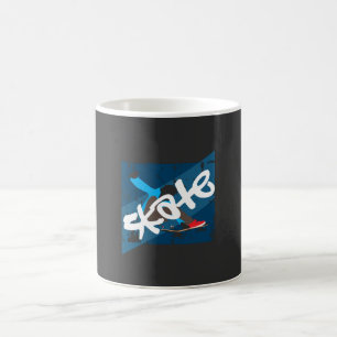 Mug Patinage vintage