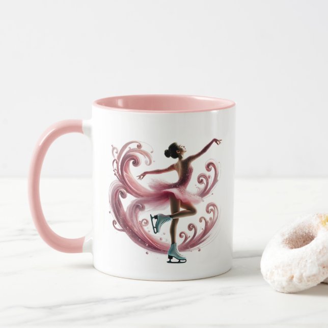 Mug Patineur artistique  (Avec donut)