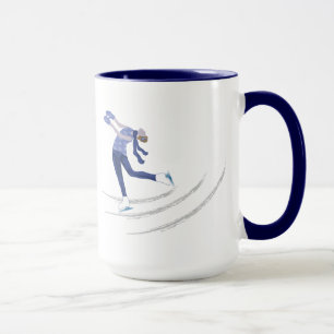 Mug Patineur de glace gracieux