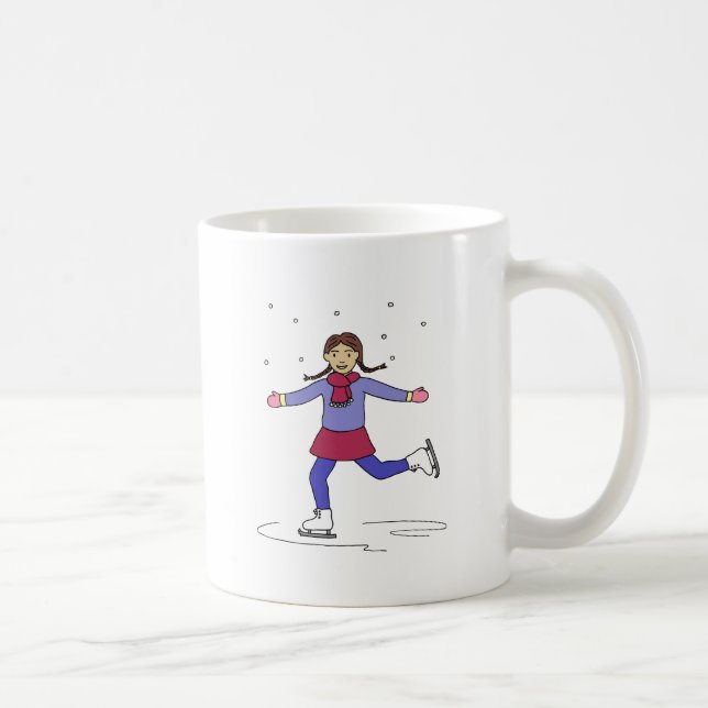 Mug Patineuse sur glace (Droite)