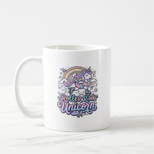 Mug Patinoire à roulettes Licorne Autocollant vectorie