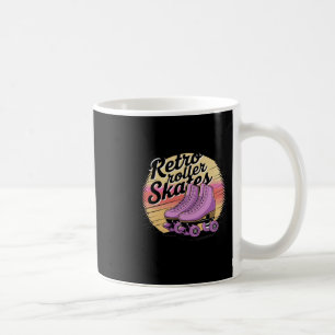 Mug Patins à roulettes rétro - Autocollant Vibes 80s3