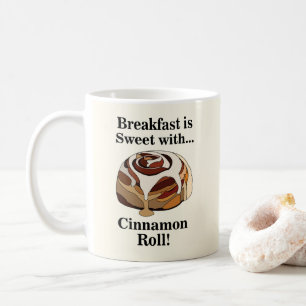 Mug Pâtisserie Bun sucré au roulé à la cannelle