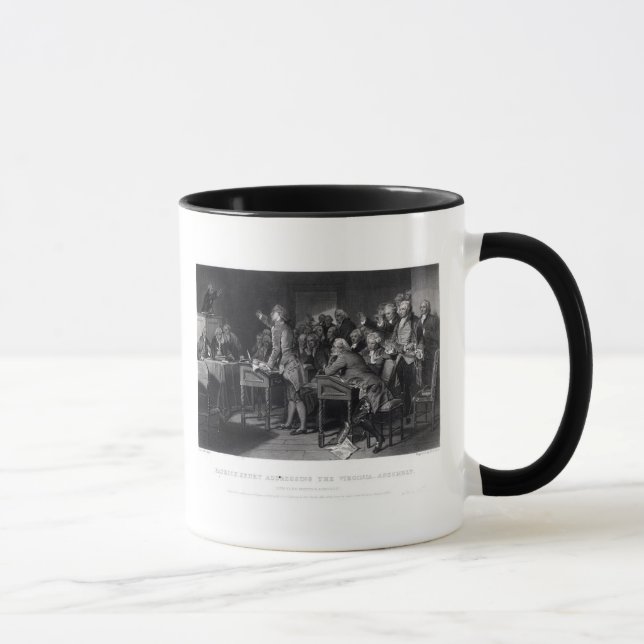 Mug Patrick Henry s'adressant à l'Assemblée de la (Droite)