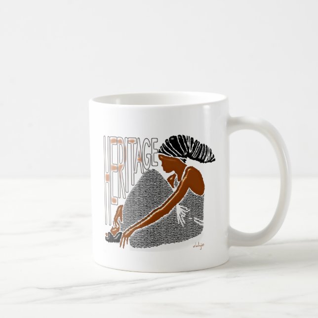Mug Patrimoine AFRICAIN (Droite)
