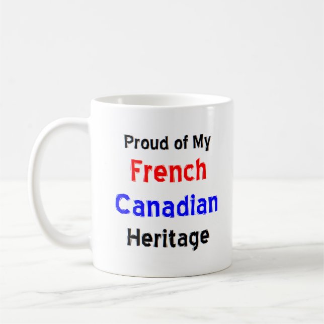 Mug patrimoine canadien français (Gauche)