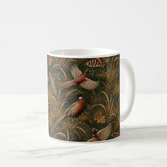 Mug Patrimoine du faisan d'automne (Devant droit)