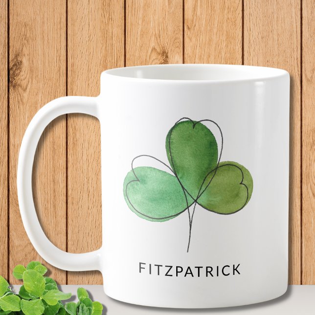 Mug Patrimoine irlandais shamrock (Créateur téléchargé)