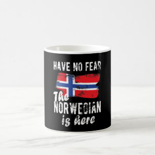 Mug Patrimoine norvégien Norvège Racines drapeau norvé