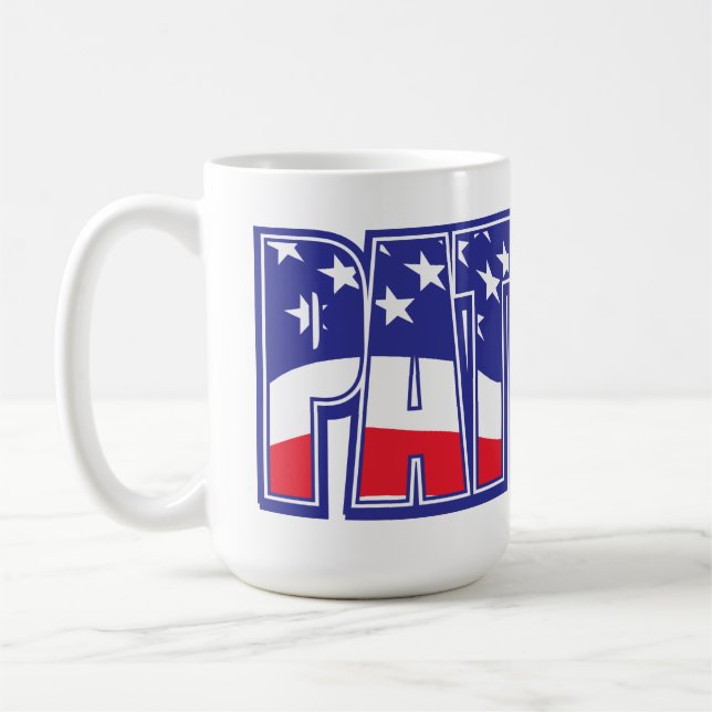 Mug Patriot au drapeau américain (Gauche)