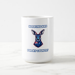Mug Patriote kangourou fou d'Aussie Spirit