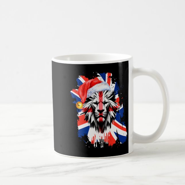 Mug Patriotic British Christmas Uk English Flag Premiu (Droite)