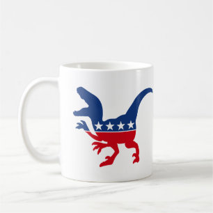Mug Patriotic Dinosaur