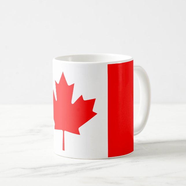 Mug Patriotic National Flag of Canada (Devant droit)