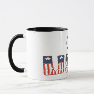 Mug patriotique avec Bell Liberty