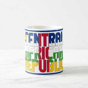 Mug Patriotique "Sippin' avec la République Centrafric