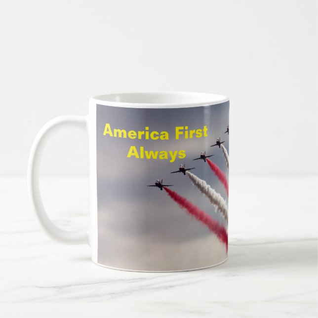 Mug Patriotisme en pleine ascension : L'Amérique d'abo (Gauche)
