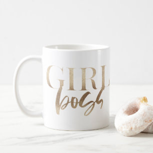 Mug Patronne Or Jaune Moderne Puissante