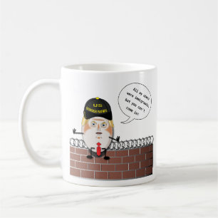 Mug Patrouille de frontière d'atout Trumpty Dumbty