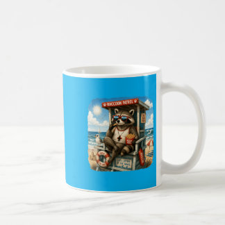 Mug Patrouille de ratons laveurs Frites de plage Humou